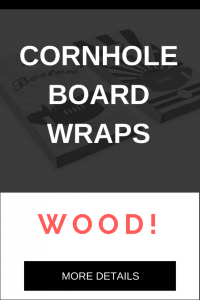 The Best Wood Cornhole Board Decal Wraps