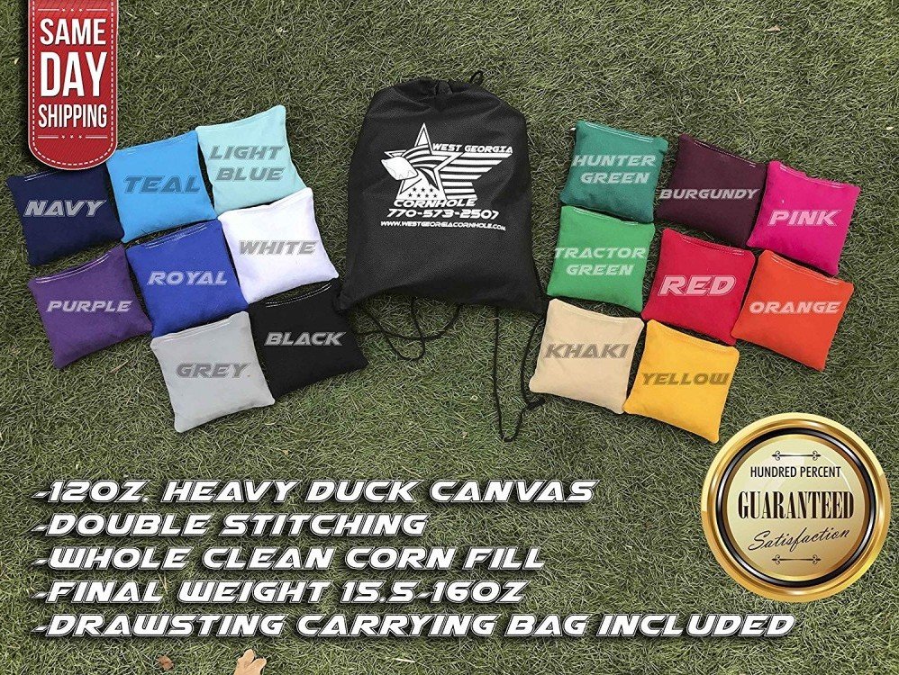 West Georgia Cornhole Bag Toss Colors